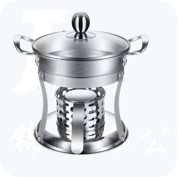 单人火锅 石蜡火锅 不锈钢火锅  小火锅干锅