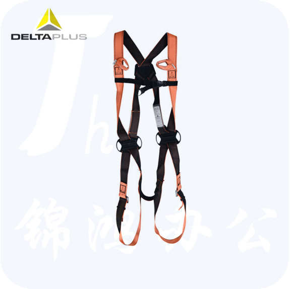 代尔塔 501012  双挂点安全带 高空坠落户外攀爬救援安全带