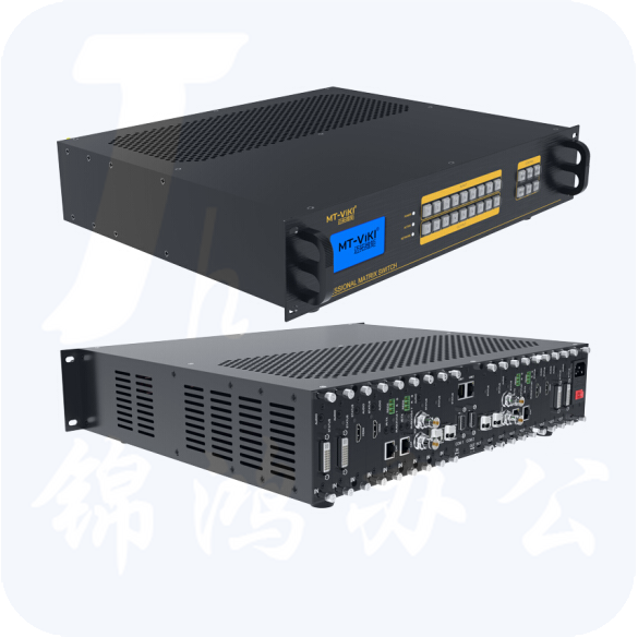 迈拓维矩高清混合矩阵HDMI VGA DVI AV音视频数字矩阵 无缝切换图像服务器拼接处理器混插 9进9出 单路主机 MT-GD0909