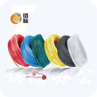 佰标  塑铜线 BV10方 红色  （100米/盘）