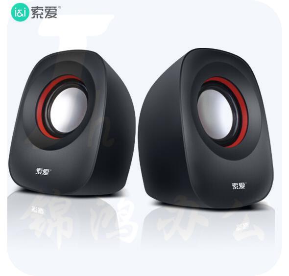 索爱（soaiy）SA-L3 音响笔记本电脑桌面有线低音炮 货号：ZJ