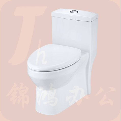 惠达（HUIDA）HDC6151A  喷射虹吸式连体坐便器 690×375×700mm 4/6 升双档节水型 PP 静音缓降盖板 坑距 305mm