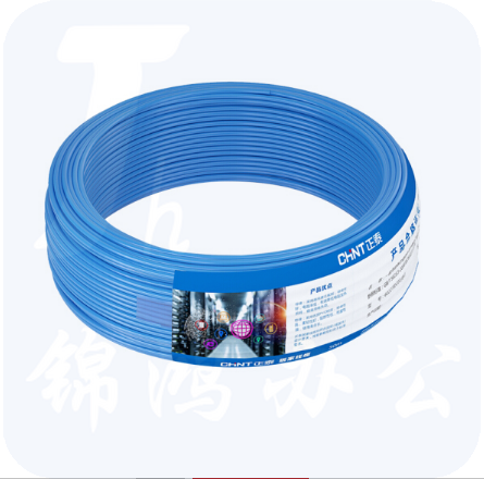 正泰 BV-2.5平方 单芯单股 塑铜线 蓝色 100米/盘