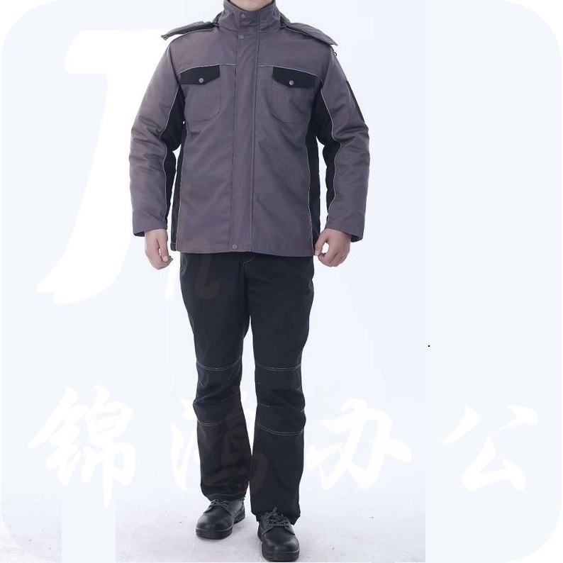 秋冬季耐磨工作服套装  防磨劳保服汽修服  防撕裂棉服 加棉工作服