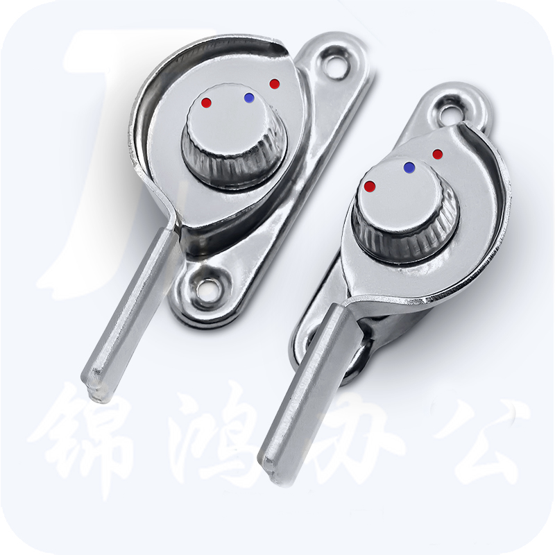 绅士 合金喷涂 右 月牙锁