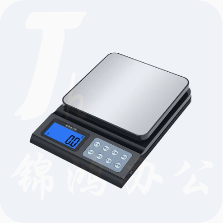 防水厨房秤家用小型电子称5kg 小秤称重器烘焙克数度精准高精度（灰色款）