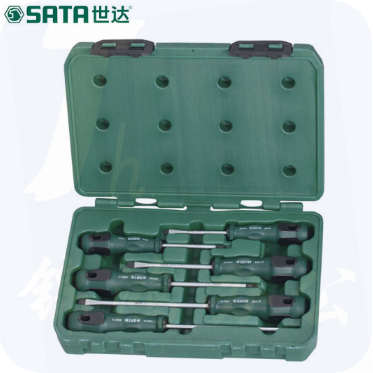 世达（SATA）6件T系列一字、十字螺丝批组套货号09309