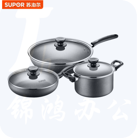苏泊尔 星星石健康不粘豪华三件套（电磁炉通用）