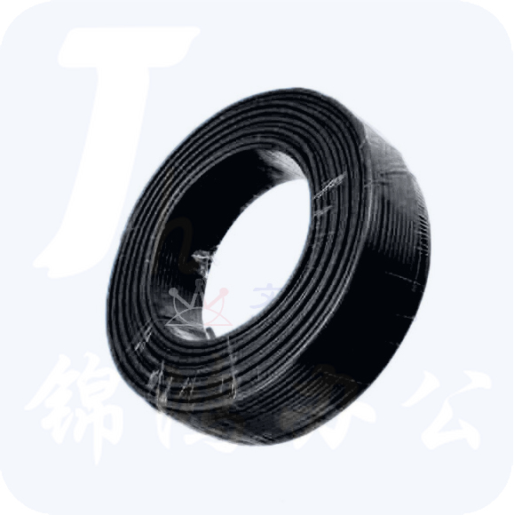 津达 WDZ-BYJ-黑色70平方 100/盘 电缆  低烟无卤塑铜线