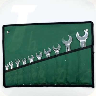 凯工 10件 10*6-27 镜面两用扳手两用扳手套装