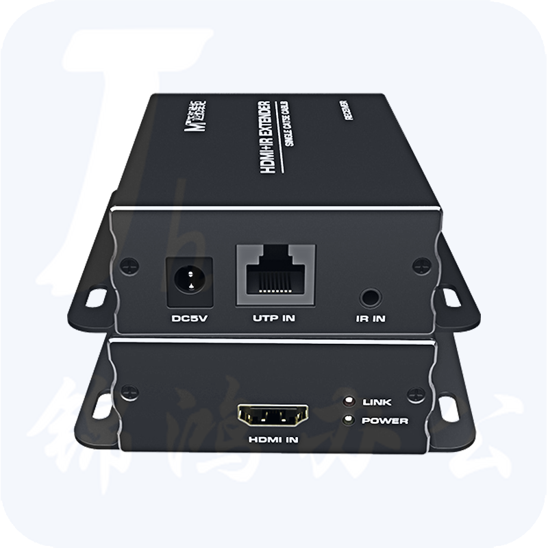 迈拓维矩MT-ED05  HDMI延长器 60米长网传RJ45放大器3D红外回传高清