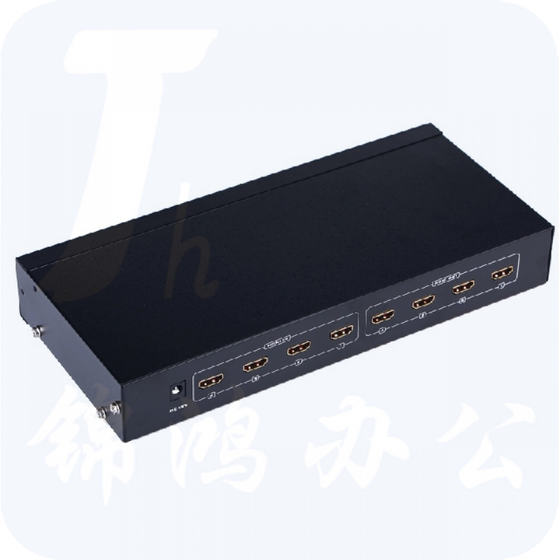 迈拓维矩MT-HD4x4 HDMI矩阵四进四出 4进4出HDMI高清切换分配器 默认尺寸