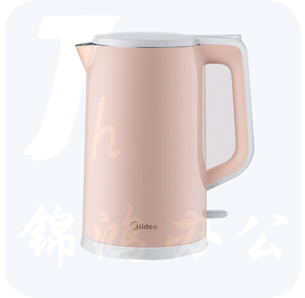 美的（Midea）1.7L电水壶电热水壶防溢水壶无缝内胆双层 快速沸腾SH17X1-313