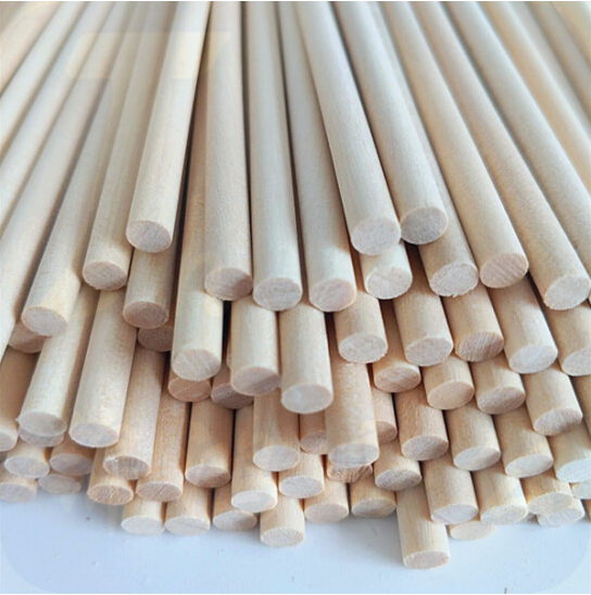 实木桐木小木棒  圆木  φ6mm 长 50cm  10根/组