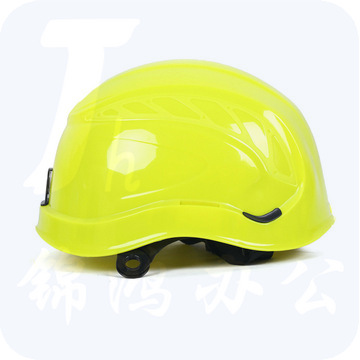 代尔塔 102201 登山型运动头盔含运动下颚带 GRANITE PEAK 黄色 10个/箱 头部防护