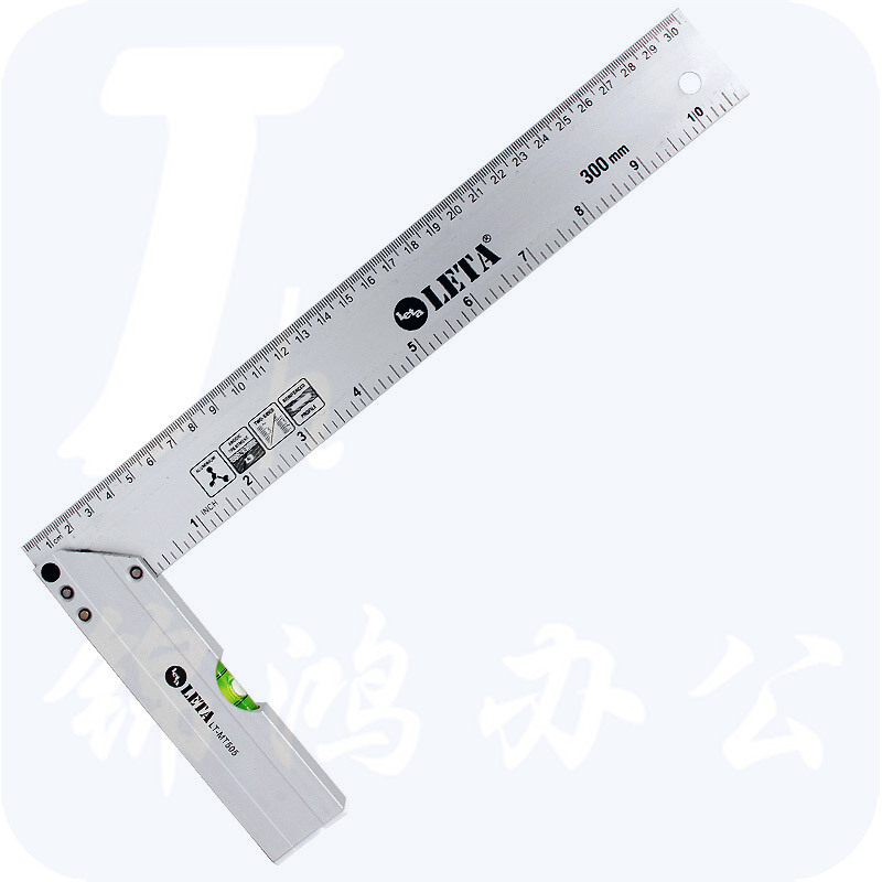 铝合金角尺 直尺 水平尺 靠尺双面刻度公制绘图尺