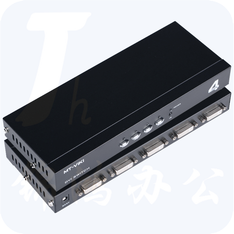 迈拓维矩MT-DV401 dvi切换器4进1出4口显示器视频电脑四进一出切屏器