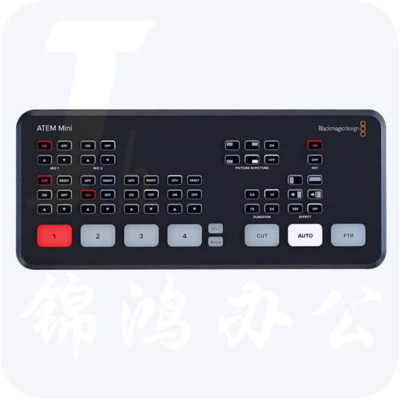 沣标（FB） BMD ATEM Mini 专业广播级切换台导播台 推流直播设备 USB直连电脑 ATEM mini 4路HDMI 标准版 货号：ZF