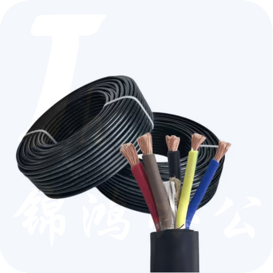 小猫  黑色橡套线 5*10平方电缆  每米价  货号：JC