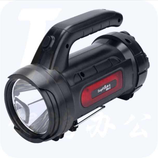神火（supfire）M9-X强光夜钓灯大功率钓鱼led灯充电式手电筒探照灯矿灯手提灯马灯应急灯（黑）