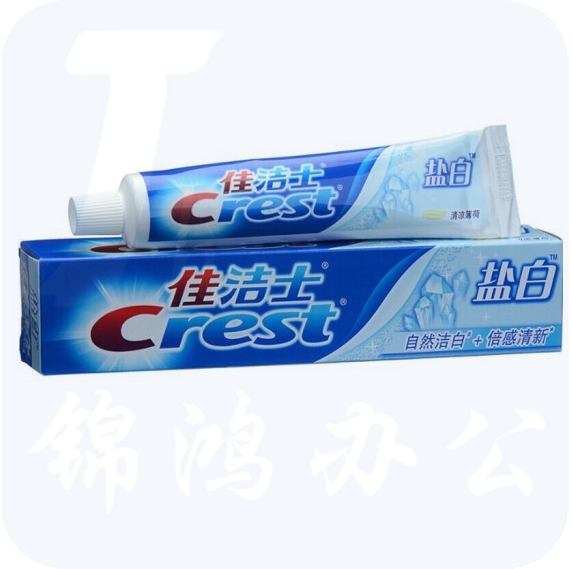 佳洁士  牙膏140g 盐白 洁白牙齿口气清新 货号：JC