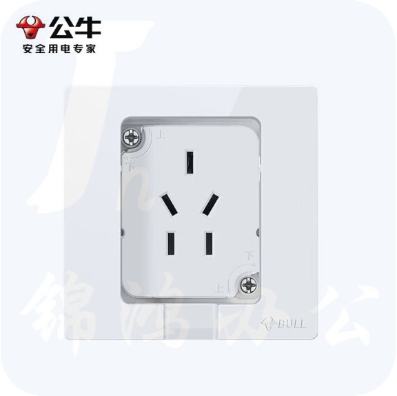 公牛（BULL） 插座 隐形小二三极插座  可调节  GTBZ231   货号：YC
