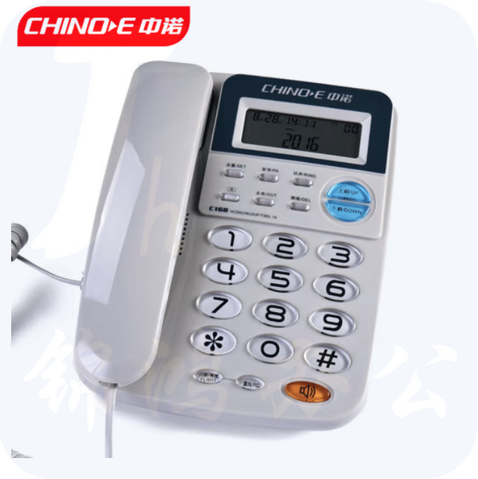 中诺  C168 电话机  R键转接免电池双接口  颜色随机