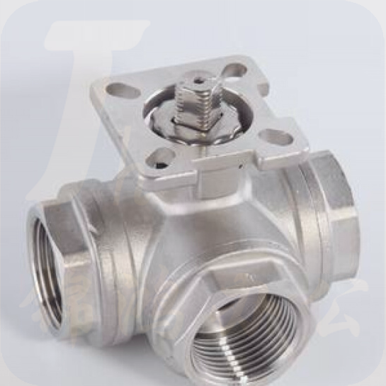 304不锈钢  三通球阀1000WOG 三通换向阀CF8M    DN40