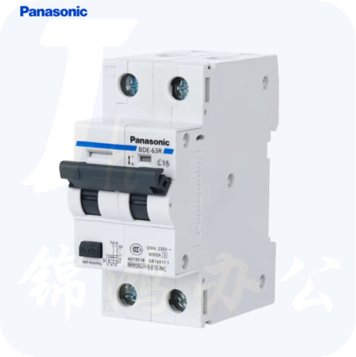 松下 BDE 2P 25A 漏保断路器带漏电保护