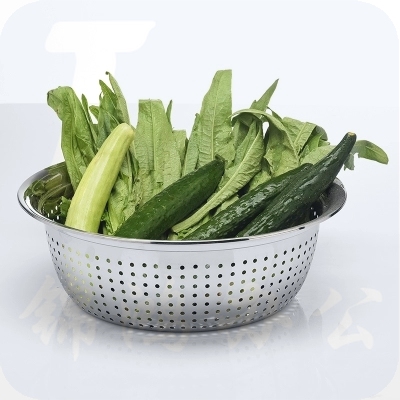 不锈钢大漏盆洗菜盆 60cm*18cm 齐全滤水洗水果盆洗菜篮沥水盆