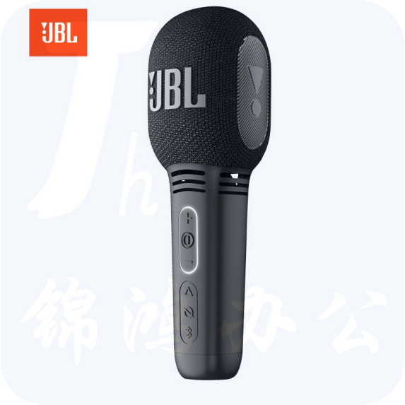 JBL KMC300 蓝牙无线麦克风 全民K歌话筒音响音箱一体麦克风 黑色