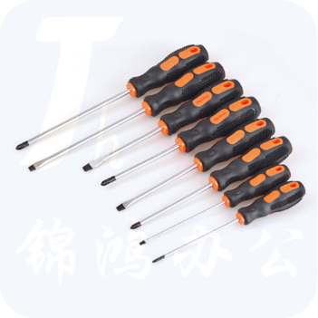 826系列橡胶螺丝批/胶柄改锥带磁头螺丝刀 型号8*200一字