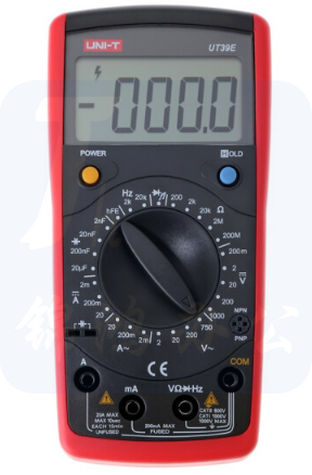 优利德（UNI-T）数字万用表高精度数显表万能表多用表 UT39E