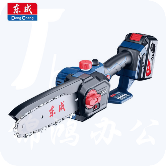 东成  充电式电链锯 DCML20081B  8寸 20V 4.0Ah*2