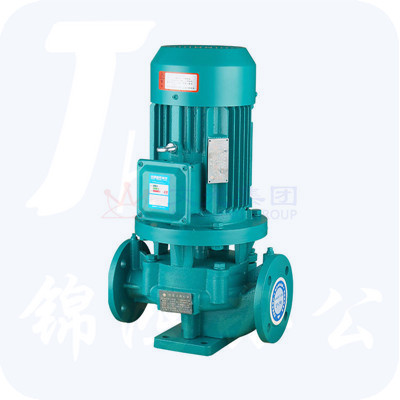 上海人民 	80-160 IRG50-32 7.5KW 380V  立式管道循环泵
