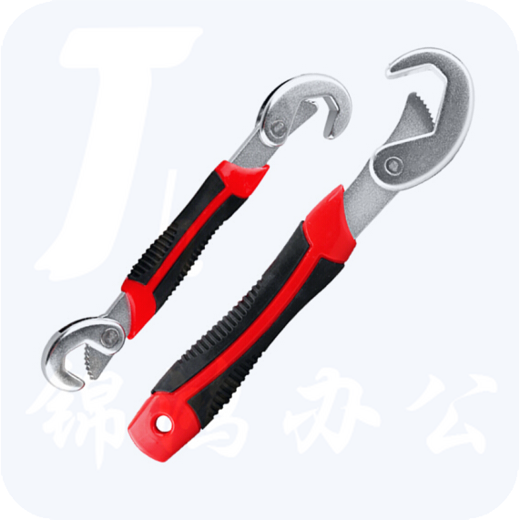 多功能扳手万能扳手两件套   胶柄 9-32mm