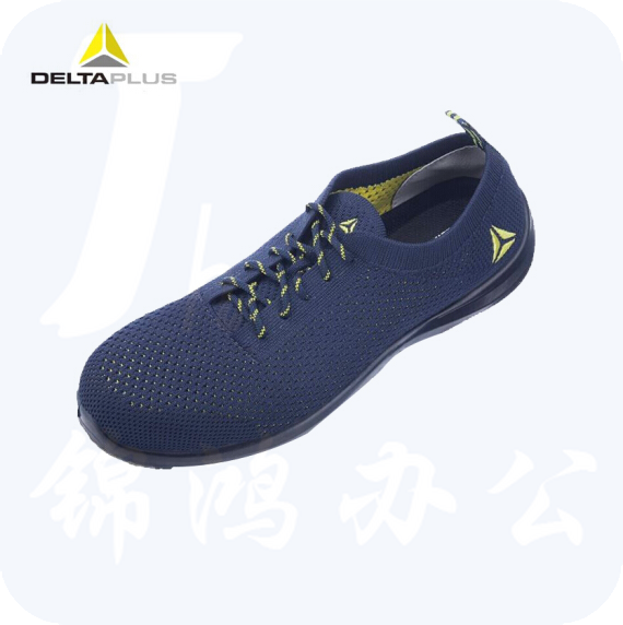 代尔塔 301228 透气双层飞织防砸防刺穿安全鞋