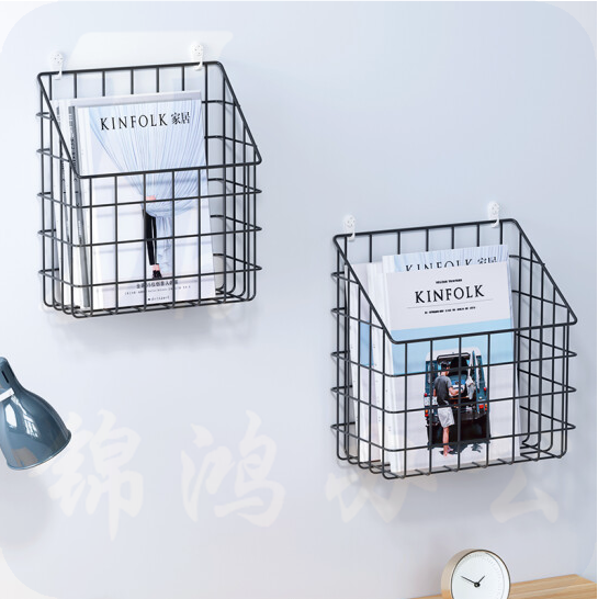 墙壁挂架   挂墙展示资料架  32*28*19cm