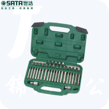世达（SATA）42件8MM系列旋具头组套货号09327