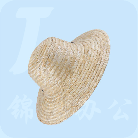 夏季农民草帽 防晒遮阳帽 大沿麦秆草编帽  货号：JC