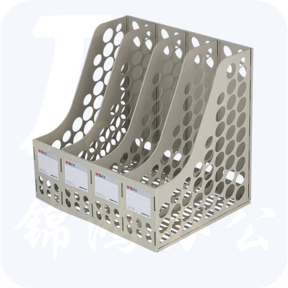 晨光 ADM94740 四联文件框文件栏文件架325*305*260mm 灰