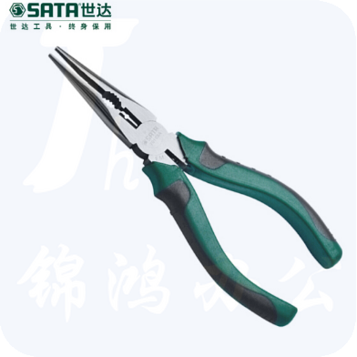 世达（SATA）专业日式圆腮尖嘴钳6"  70123A