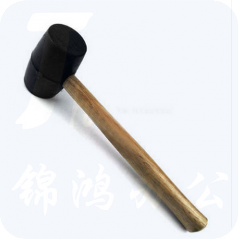 巨联（JULIAN）胶皮锤橡皮锤铺贴贴地板砖专用工具胶皮安装锤皮榔头750G     40个/件