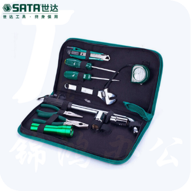 世达（SATA）11件司机随车工具组套货号06011