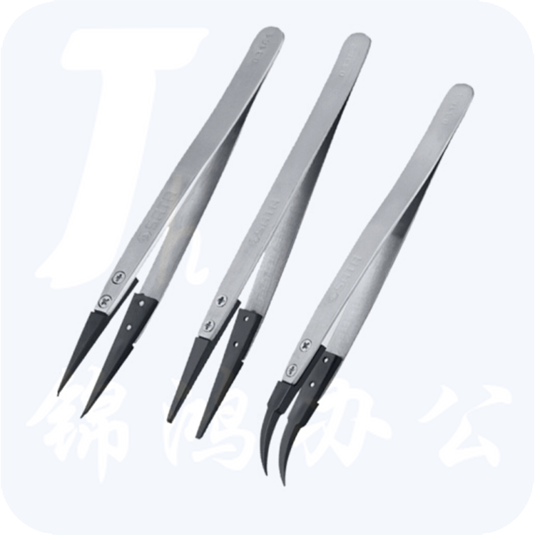 世达（SATA)    03161	防静电尖头镊子130MM