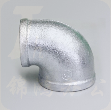 赣玛 （GANMA）正品加厚镀锌内丝弯头 螺纹弯头自来水管接50*20   60个/包
