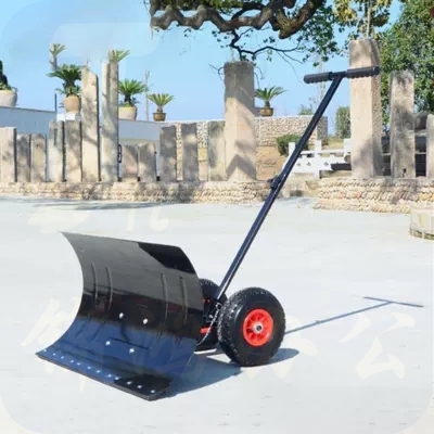 巨联（JULIAN）手推式推雪铲   扫雪车  清雪车 （需组装）约42*74 颜色随机