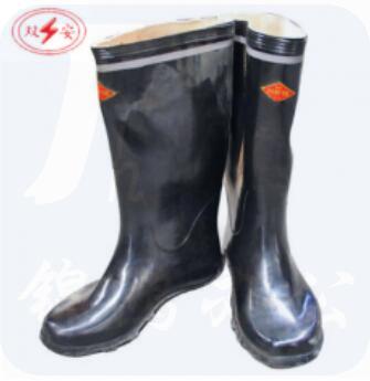双安 长筒电工鞋 绝缘胶鞋 安全鞋工矿靴 长筒雨靴 6 KV（号码请备注）