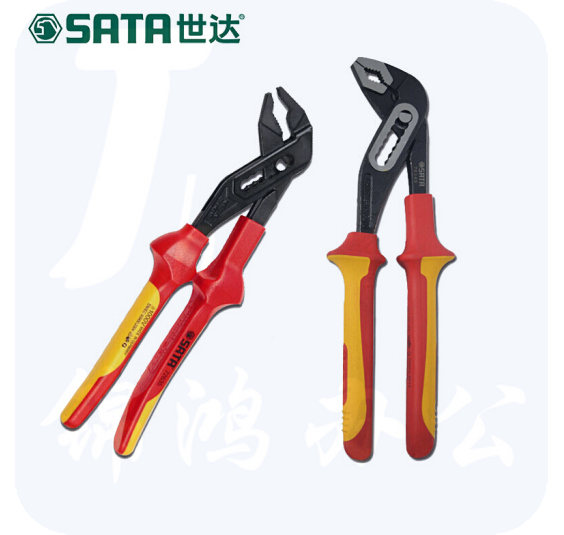 世达（SATA）VDE绝缘耐压水泵钳 70145