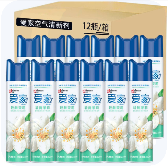 爱家（AIKa） 空气清新喷雾 320ml 轻舞茉莉